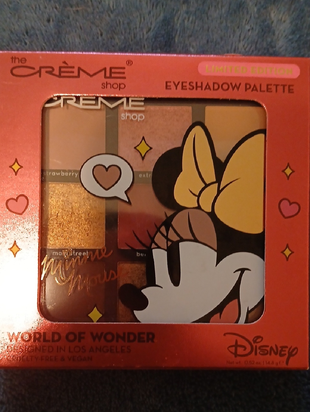 The Crème Shop x Disney Minnie Mouse 9 Pan Eyeshadow Palette